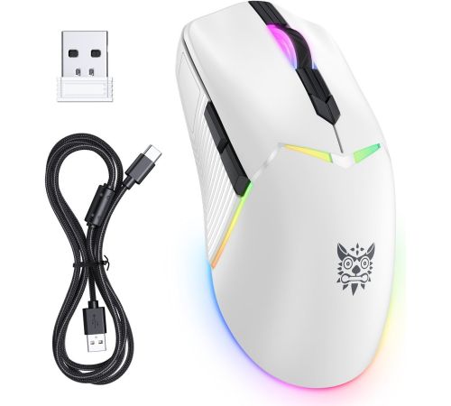 Игровая мышь Onikuma CW928 белый