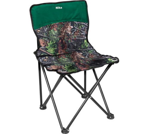 Стул Nika походный со спинкой ПСП3/3 с дубовыми листьями