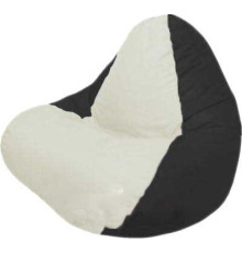 Кресло-мешок Flagman Релакс Г4.1-010 белый/черный
