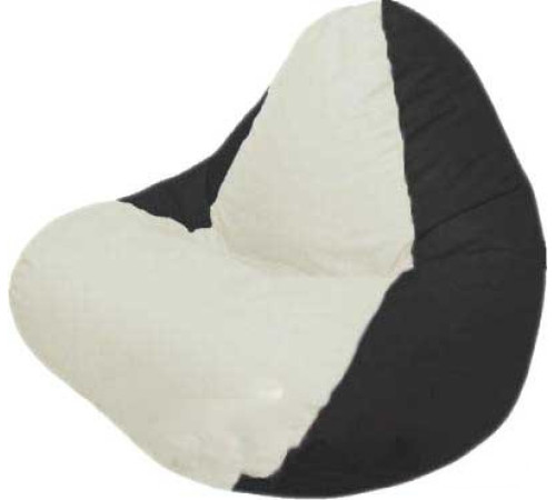 Кресло-мешок Flagman Релакс Г4.1-010 белый/черный