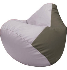 Кресло-мешок Flagman Груша Макси Г2.3-2517 сиреневый/серый