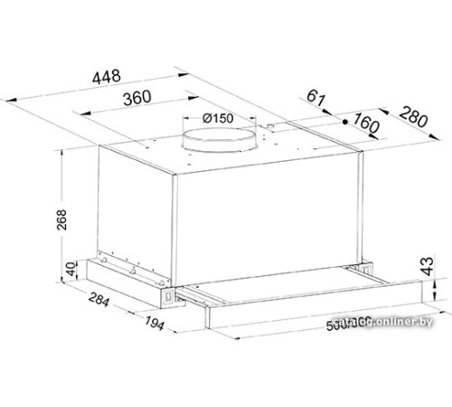Кухонная вытяжка Making Oasis Everywhere VT-60S F