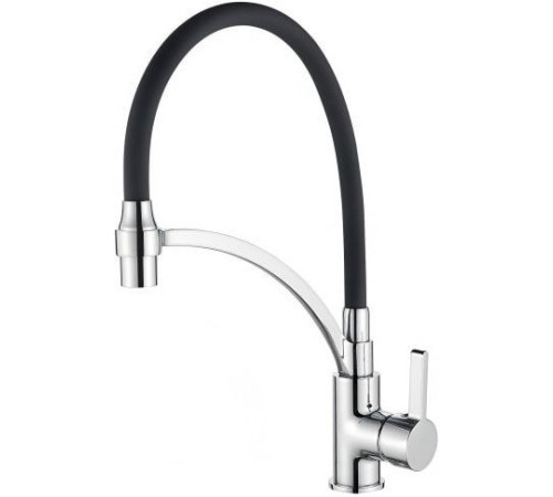 Смеситель Ledeme L4499-2 хром/черный