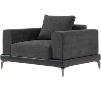 Интерьерное кресло Mio Tesoro Римини Ри-1 Santos 23 Lord 22 Black