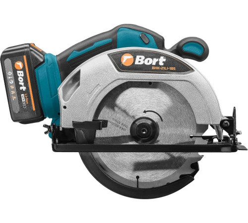 Дисковая циркулярная пила Bort BHK-21Li-185 с 2-мя АКБ