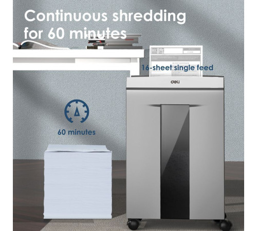 Шредер Deli ET096