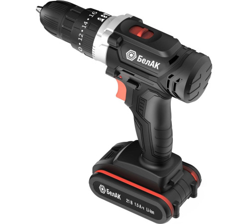 Ударная дрель-шуруповерт БелАК БАК.53313 с 2-мя АКБ, кейс