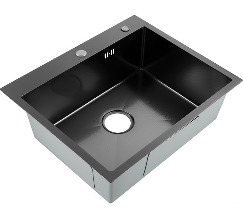 Кухонная мойка ARFEKA Eco AR 600*500 Black PVD Nano Decor
