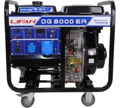 Бензиновый генератор Lifan DG8000EA