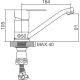 Смеситель Ledeme L74503-2