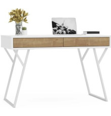 Стол Crafto Лорд Лофт 01 120x60x78 белый/золотистый дуб