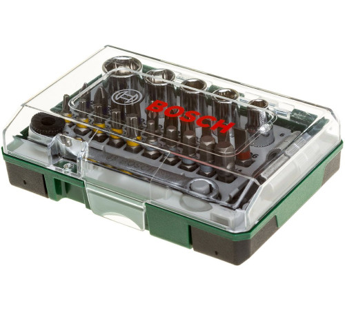 Набор торцевых головок и бит  Bosch Promoline 2607017160 27 предметов