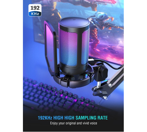 Микрофон FIFINE A6V черный