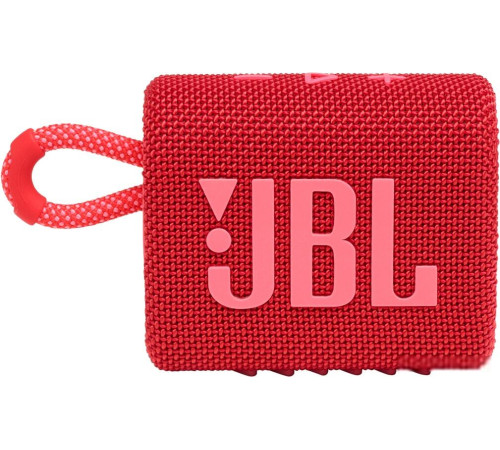 Беспроводная колонка JBL Go 3 красный