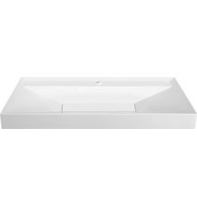Умывальник Belux Триумф 1000 18, белый матовый/Solid Surface