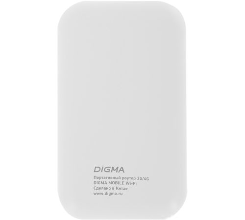Мобильный 4G Wi-Fi роутер Digma DMW1880 белый