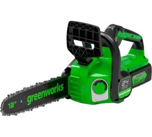 Аккумуляторная пила Greenworks GD24CS30K2 2007007UA с 1-м АКБ 2 Ач