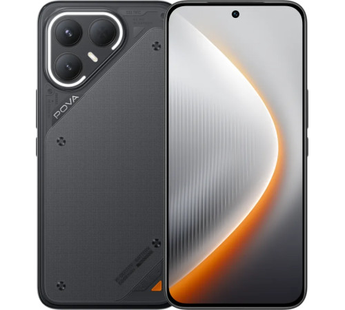 Телефон Tecno Pova 7 Pro 8GB/256GB графитовый черный