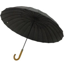 Зонт-трость Ame Yoke L65-24CH-2 черный