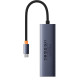 USB-хаб  Baseus Flite Series 4-Port USB-C Hub B0005280A813-03