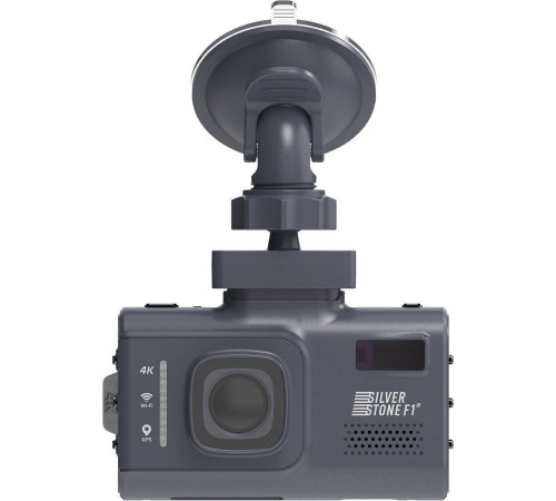 Видеорегистратор-радар детектор-GPS информатор 3в1 SilverStone F1 Hybrid Uno Sport 4K Wi-Fi
