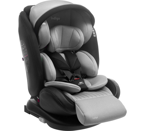 Детское автокресло Indigo Max-X ST-3 серый