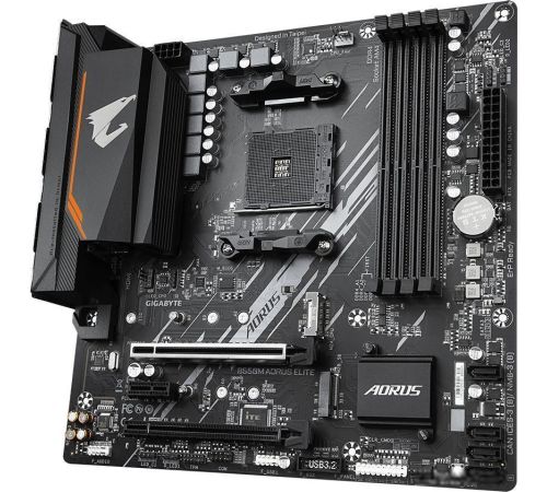 Материнская плата Gigabyte B550M Aorus Elite rev. 1.3