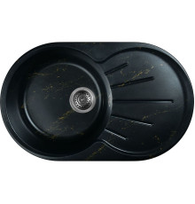 Кухонная мойка Wisent WA02-14 с сифоном GER019