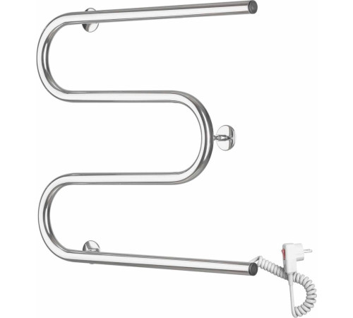 Полотенцесушитель Ростела 50x50 кабель с кнопкой, правый