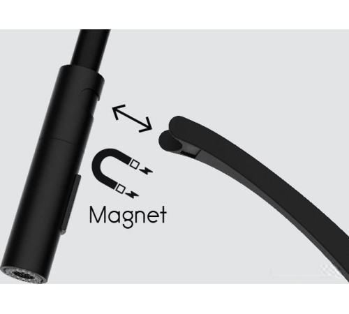 Смеситель Rubineta Ultima-50 BK/RG UL500638