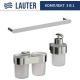 Набор аксессуаров для ванной Lauter 21TS3016 + 21TS3020 + 21TS3005 Chrome, 3 предмета