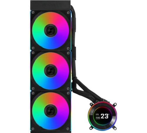 Система жидкостного охлаждения для процессора Lian Li Hydroshift II LCD-C 360CL GHS2LCD36RB G89.GHS2LCD36RB.R0