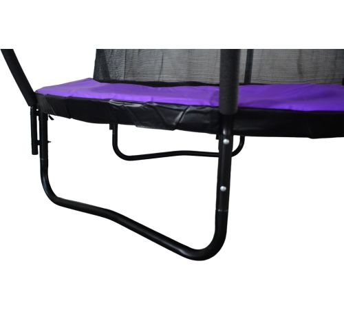 Батут GoUP Luxury 6FT с сеткой, фиолетовый