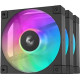 Комплект вентиляторов для корпуса DeepCool FD12 ARGB R-FD12-BKAPN3-G