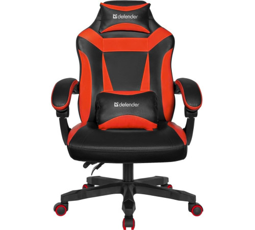 Кресло Defender Master черный/красный
