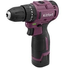 Ударная дрель-шуруповерт Kitfort KT-6505 с 1-им АКБ
