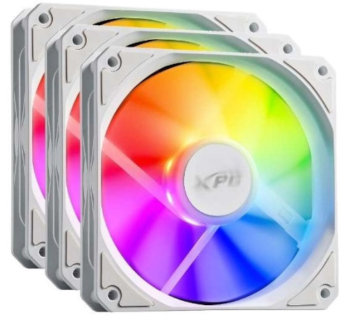 Комплект вентиляторов для корпуса ADATA XPG Vento R 120x3 ARGB PWM белый