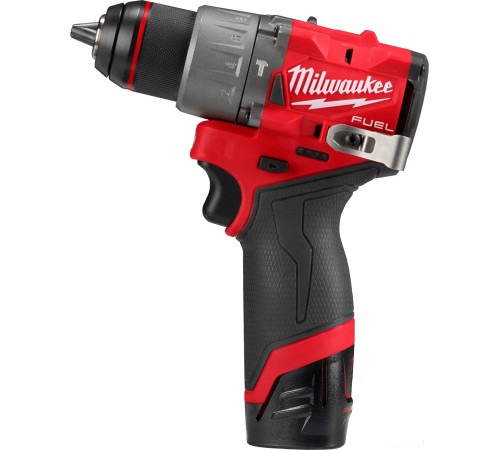 Ударная дрель-шуруповерт Milwaukee M12 FUEL M12FPD2-202X 4933479868 с 2-мя АКБ 2 Ач, кейс
