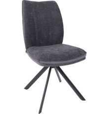Стул Мамадома Smart-R 360 g25 Antracite шенилл Lux - d10 Hemtite Lux\черный