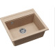 Кухонная мойка Aquasanita Rock SQR 101 110 AW бежевый