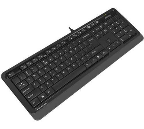 Клавиатура A4Tech Fstyler FK10 черный/серый