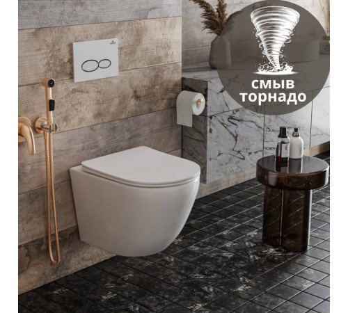 Унитаз подвесной Roxen Antares Tornado 530205-01