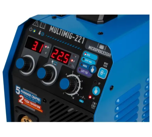 Сварочный инвертор Solaris MULTIMIG-221