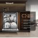 Встраиваемая посудомоечная машина Weissgauff BDW 6138 Touch Inverter Autoopen Timer Floor