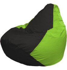 Кресло-мешок Flagman Груша Макси Г2.1-401 салатовый/черный