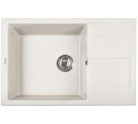 Кухонная мойка ZorG Apollo 78 белый камень