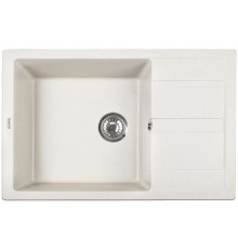 Кухонная мойка ZorG Apollo 78 белый камень