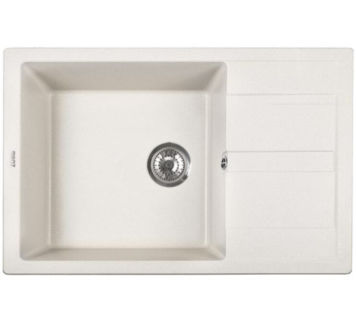 Кухонная мойка ZorG Apollo 78 белый камень