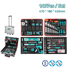 Универсальный набор инструментов Total THKTHP21476 147 предметов