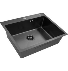 Кухонная мойка ARFEKA Eco AR PVD Nano 70x50 черный